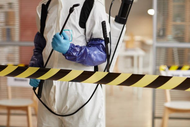 Professional Biohazard Cleanup technician working in Sonora, TX